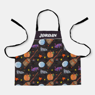 Eric Carle Raupe Black Halloween Pattern Schürze
