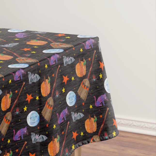 Eric Carle | Raupe Black Halloween Pattern Tischdecke (Beispiel)