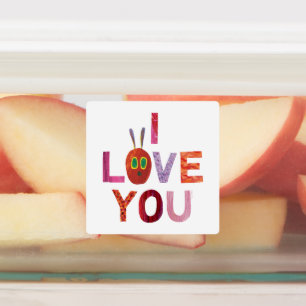 Eric Carle Raupe I Liebe Sie Etiketten