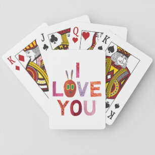 Eric Carle   Raupe I Liebe Sie Spielkarten