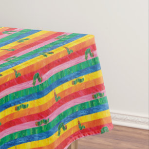 Eric Carle Raupe-Regenbogen-Muster Tischdecke
