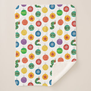 Eric Carle   Weihnachtsmuster der Raupe Sherpadecke