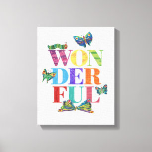 Eric Carle   Wunderbar Leinwanddruck