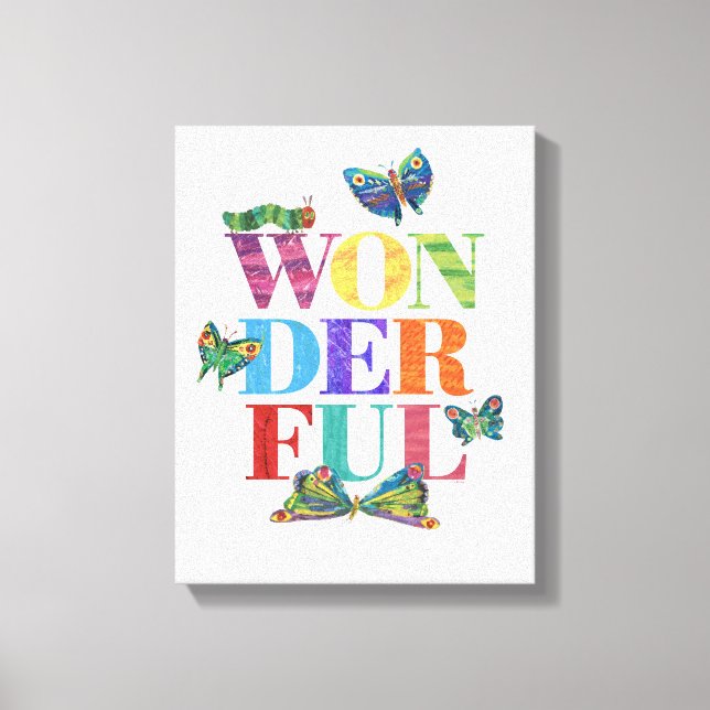 Eric Carle | Wunderbar Leinwanddruck (Vorderseite)