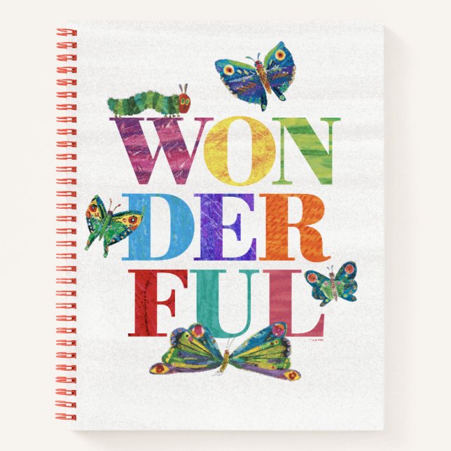 Eric Carle | Wunderbar Notizbuch (Vorderseite)