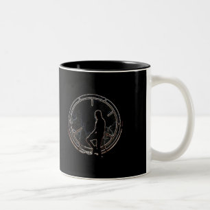 Eric durch das Fenster Zweifarbige Tasse