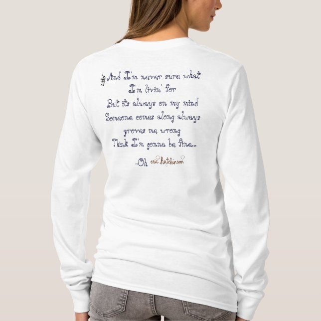 Eric Hutchinson T-Shirt (Rückseite)