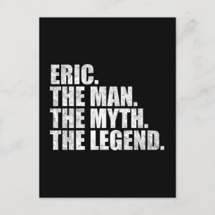 Eric Name, Eric Der Mann Der Mythos Die Legende Postkarte