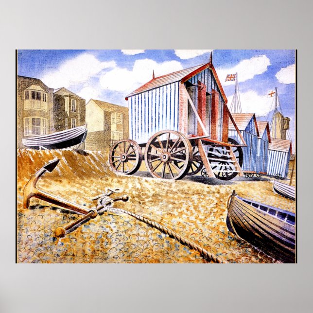 Eric Ravilious - Adelburgh Poster (Vorne)