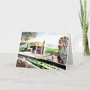 Eric Ravilious Art, Shepherd's Hütte Karte