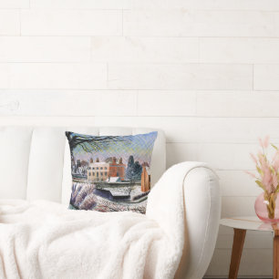 Eric Ravilious - Das Opfer im Winter Kissen