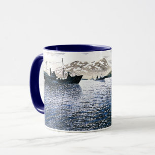 Eric Ravilious - Norwegen, magische realistische K Tasse