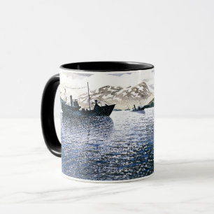 Eric Ravilious - Norwegen, magische realistische K Tasse