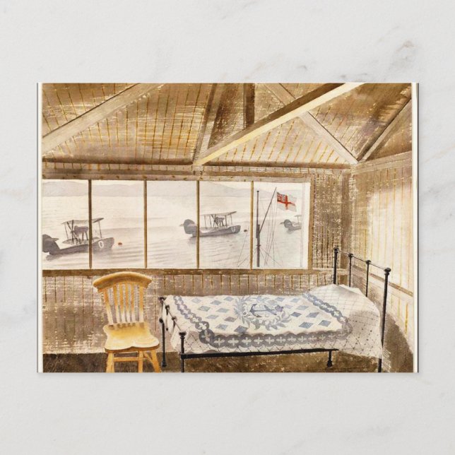 Eric Ravilious - RNAS Sick Bay, Dundee Postkarte (Vorderseite)
