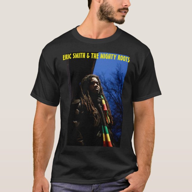ERIC SMITH TOUR MERCH Basic Dark T - Shirt (Vorderseite)