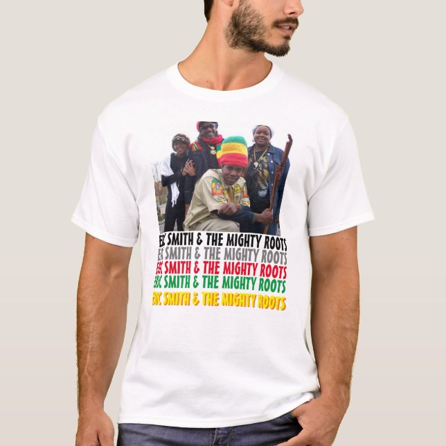 ERIC SMITH TOUR MERCH Herren Basic T-Shirt (Vorderseite)