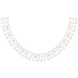 Erica Confetti Wasserfarben Dots Jagdfahne Wimpelkette