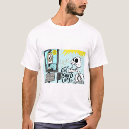 Erica Crooks Comics: Sommer-Hitzewelle / dunkle Ko T-Shirt