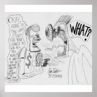 Erica Crooks Comics: Spielshow-Schwindel Poster