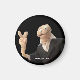 Erica Crooks puppet peace Magnet