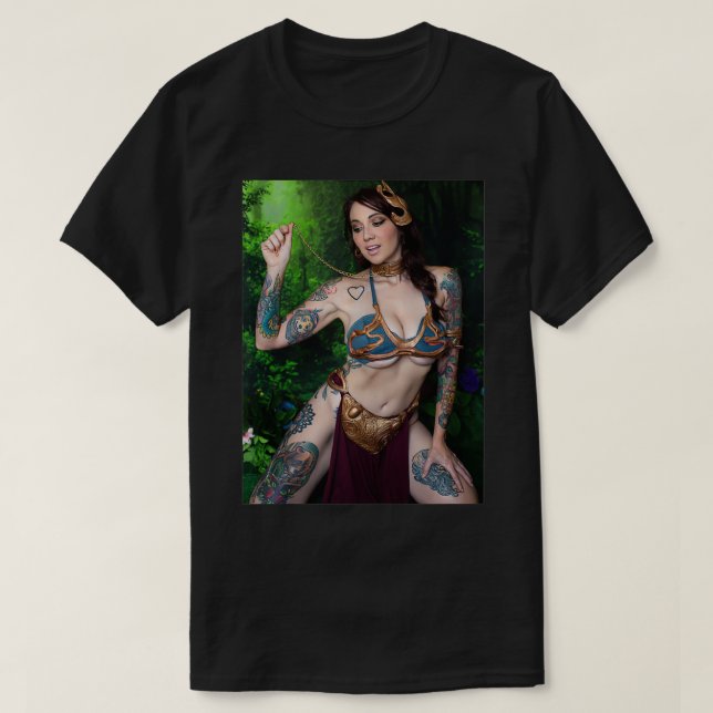 Erica Fett Cosplay T-Shirt (Design vorne)