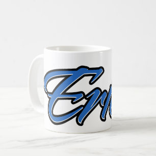 Erich Vorname Name blue Tasse Kaffeetasse