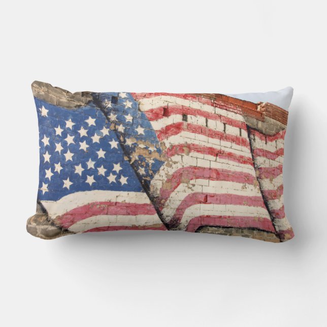 Erick, Oklahoma, USA. Weg 66 Lendenkissen (Vorderseite)