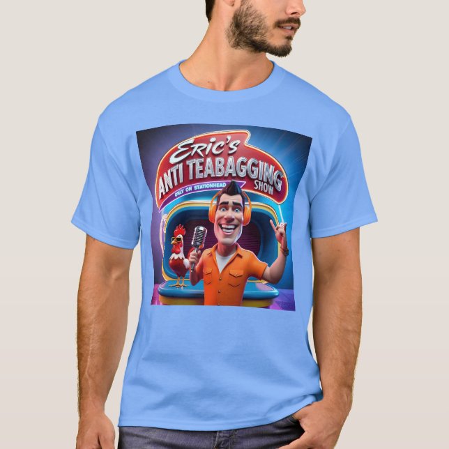 Erics AntiTeabagging lustig T-Shirt (Vorderseite)