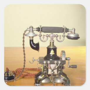 Ericsson telefonieren, 1890 quadratischer aufkleber