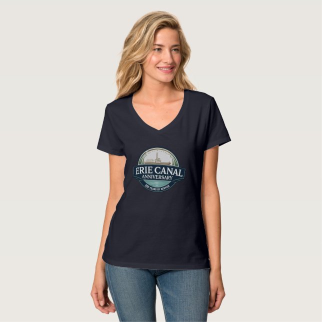 Erie Canal 200th Anniversary T-Shirt (Vorderseite Vollansicht)