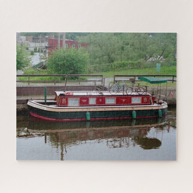 Erie Canal Boot-Puzzle Puzzle (Horizontal)