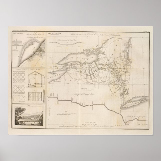 Erie Canal Poster (Vorne)