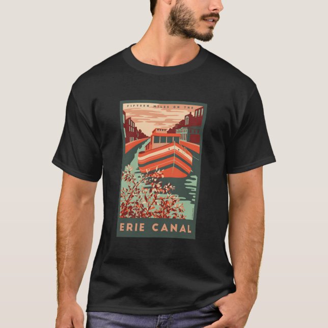 Erie Canal Premium Travel T-Shirt (Vorderseite)