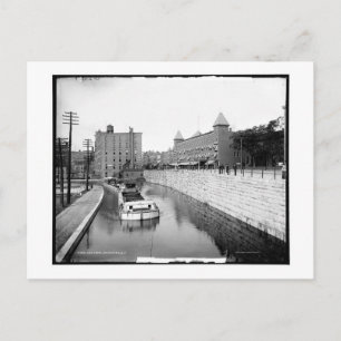 Erie Canal, Rochester, New York 1904 Vintag Postkarte