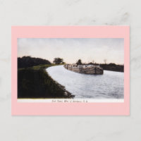 Erie Canal, westlich von Broadport, New York