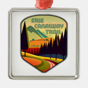 Erie Canalway Trail Farben Ornament Aus Metall