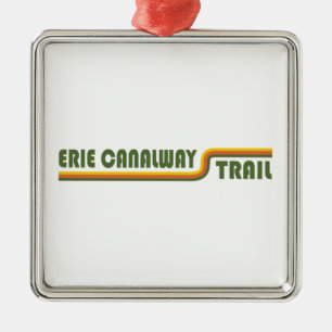 Erie Canalway Trail Ornament Aus Metall