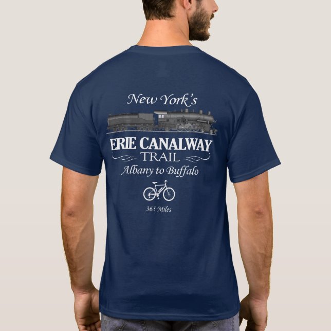 Erie Canalway Trail (RT2) T-Shirt (Rückseite)