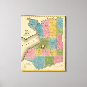 Erie County Leinwanddruck
