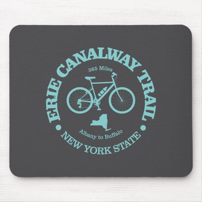 Erie Cway Trail Cycling _1  Mousepad (Vorne)