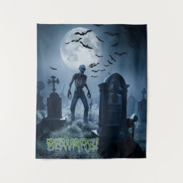 Erie Halloween Wandteppich