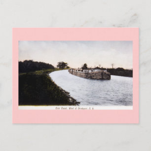 Erie-Kanal, westlich von Broadport, New York Postkarte