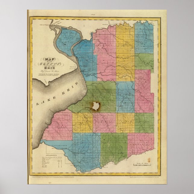 Erie Landkreis Poster (Vorne)