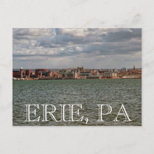 Erie PA Postkarte