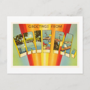 Erie Pennsylvania PA Old Vintage Travel Souvenir Postkarte