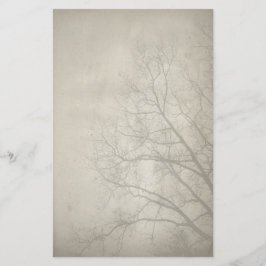 Erie Winter Day Paper Stationery Briefpapier