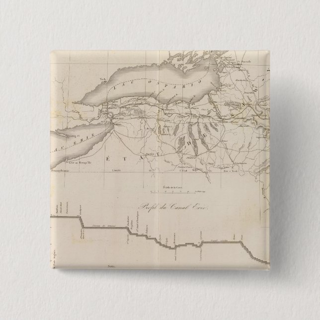 Eriekanal Button (Vorderseite)