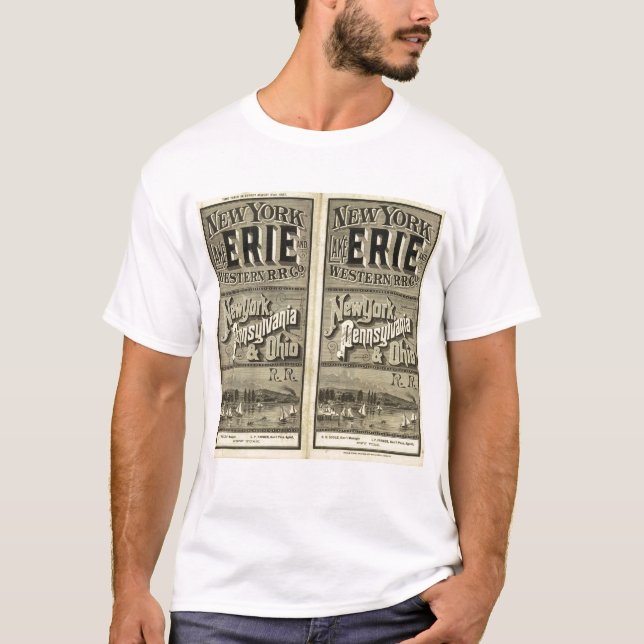 Eriesee- und Western-Eisenbahn T-Shirt (Vorderseite)