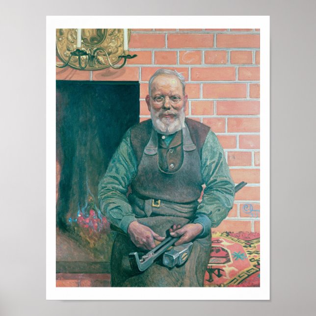 Erik Erikson, The Blacksmith Poster (Vorne)