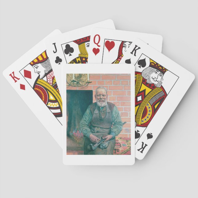 Erik Erikson, The Blacksmith Spielkarten (Rückseite)